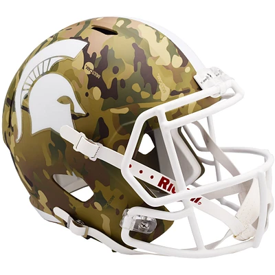 Michigan State Spartans Riddell Camo Alternate Speed ​​Replica Casque