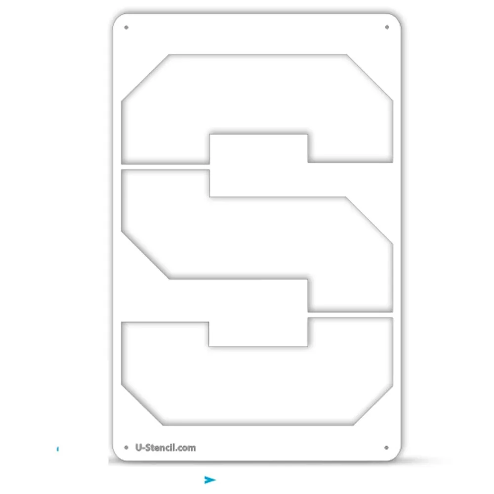 Michigan State Spartans Primary Logo Tailgater Stencil