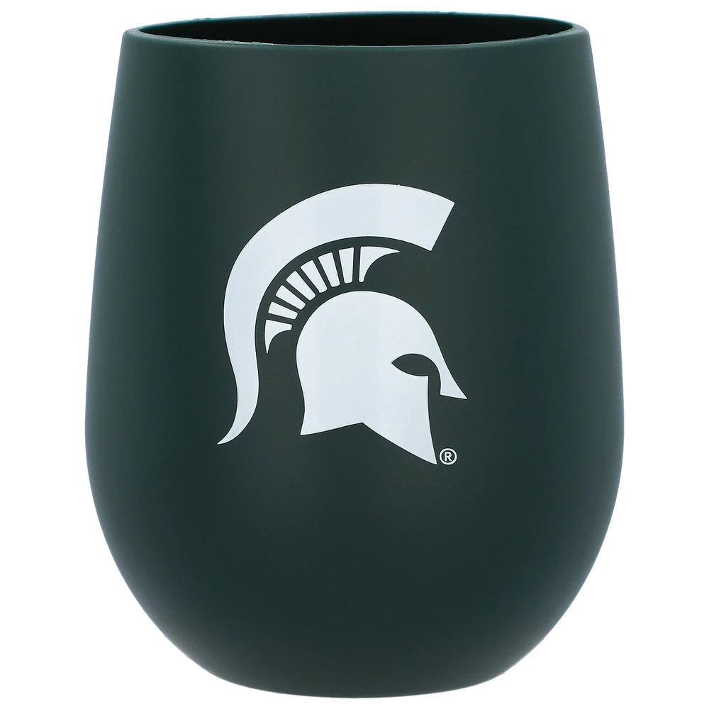 Gobelet sans tige en silicone des Spartans de l'État du Michigan