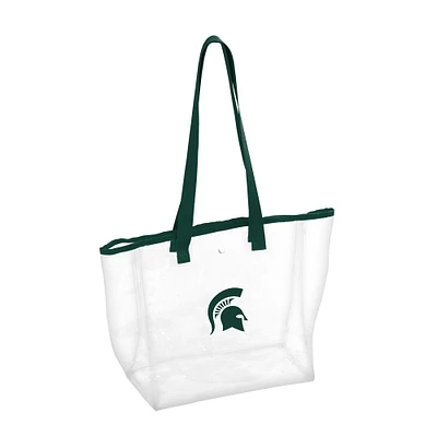 Michigan State Spartans Stadium Clear Tote Bag