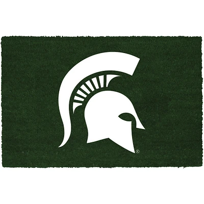 Paillasson Couleurs de l'équipe des Spartans de l'État du Michigan