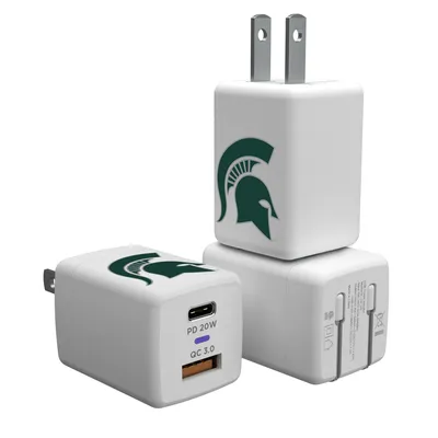 Michigan State Spartans USB A/C Charger