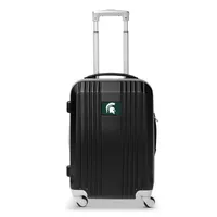 Michigan State Spartans MOJO 21" Hardcase Two-Tone Spinner Carry-On - Black