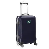 Michigan State Spartans 20" 8-Wheel Hardcase Spinner Carry-On - Navy