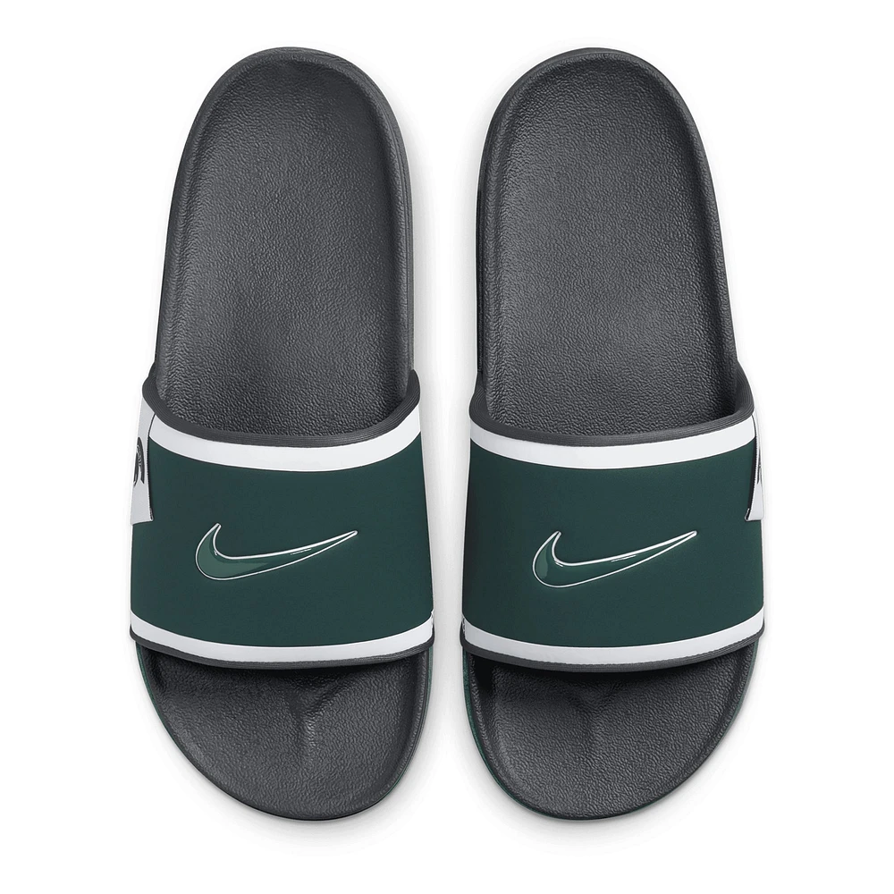 Nike Michigan State Spartans 2024 Off-Court Slide Sandals