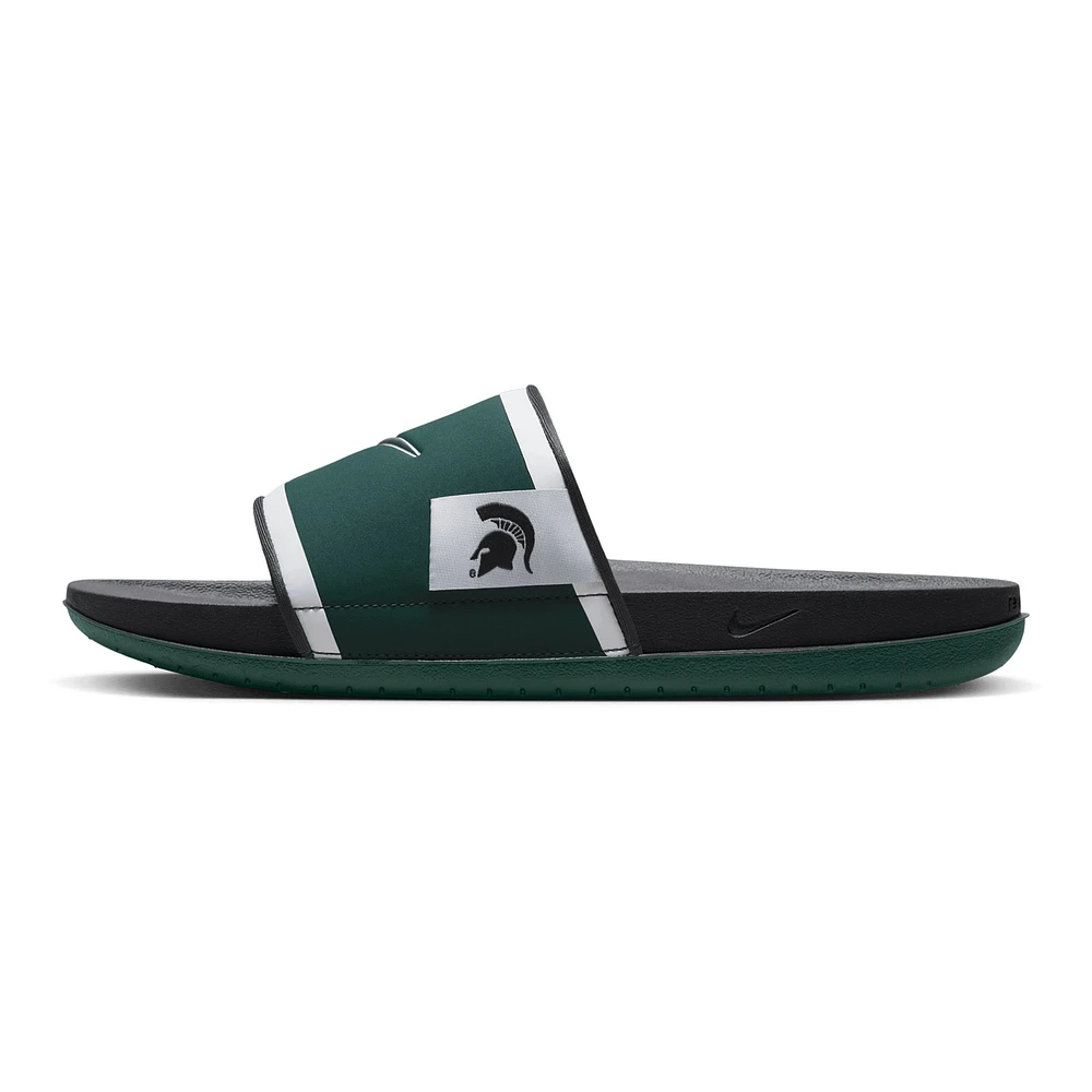 Nike Michigan State Spartans 2024 Off-Court Slide Sandals