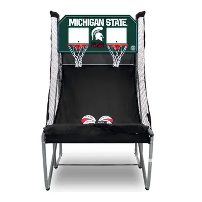 Michigan State Spartans Pop-A-Shot Home Dual Shot Basketball Game