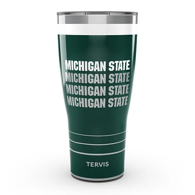 Tervis Spartans de l'État du Michigan 30oz. Gobelet en acier inoxydable Reverb