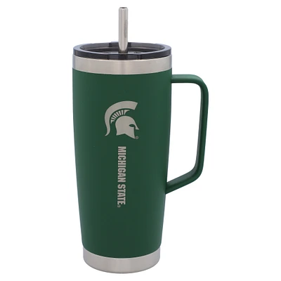 The Memory Company Spartans de l'État du Michigan 26oz. Gobelet Team Color Roadie avec poignée