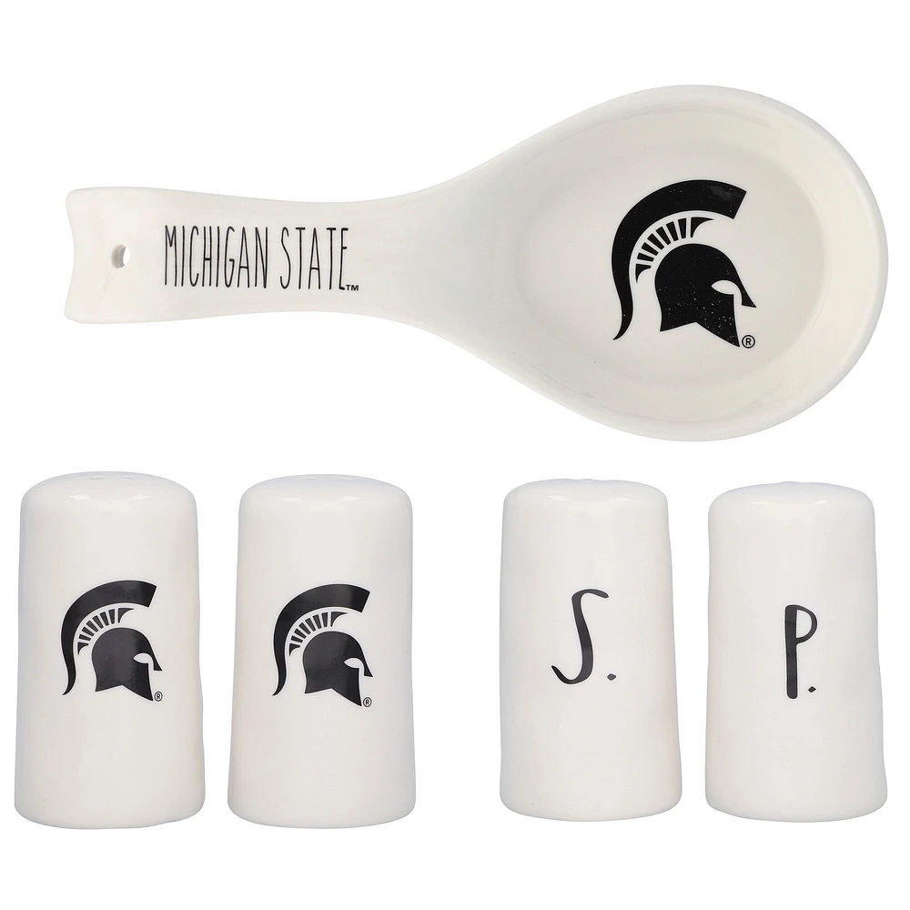 The Memory Company Michigan State Spartans Coffret cadeau de cuisine artisanale 3 pièces