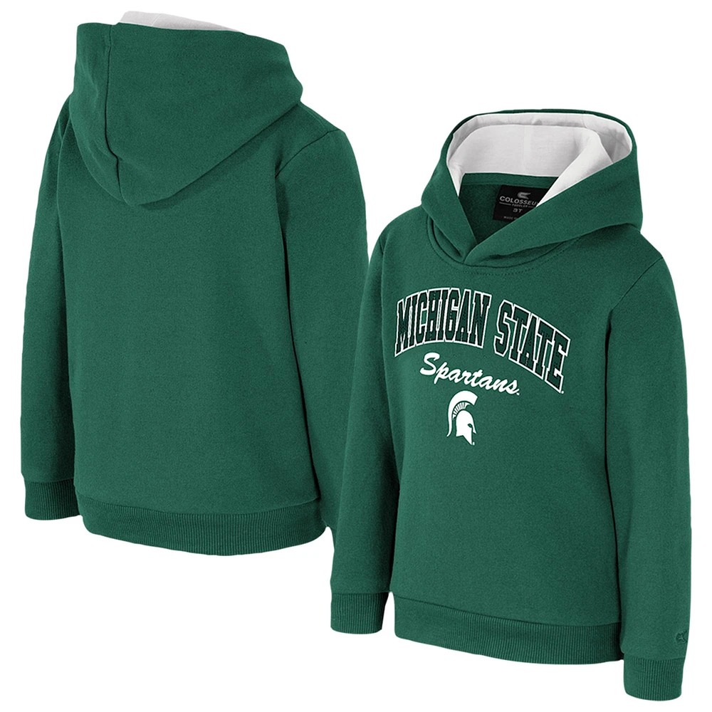 Toddler Colosseum Green Michigan State Spartans Centauri Pullover Hoodie