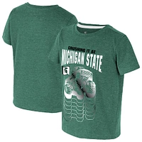 T-shirt vert Colosseum pour tout-petits Michigan State Spartans Crushing It