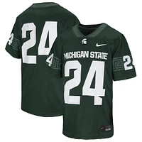 Maillot de football réplique vert pour tout-petits Nike #1 Michigan State Spartans Untouchable