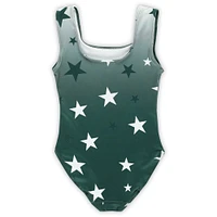 Toddler ZooZatz Green Michigan State Spartans Dance Leotard