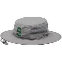 Chapeau unisexe Columbia Grey Michigan State Spartans Bora Bora Booney II Omni-Shade