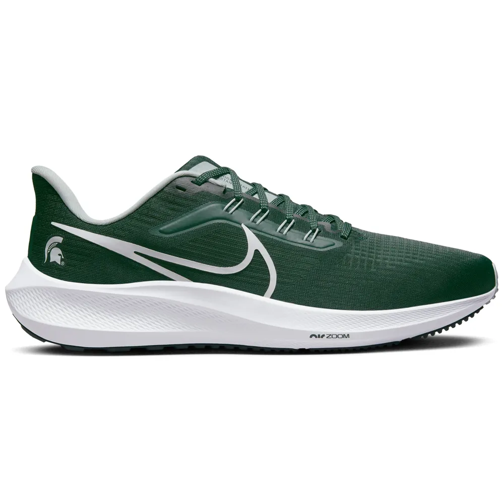 Unisex Nike Green Michigan State Spartans Zoom Pegasus 39 Running Shoe