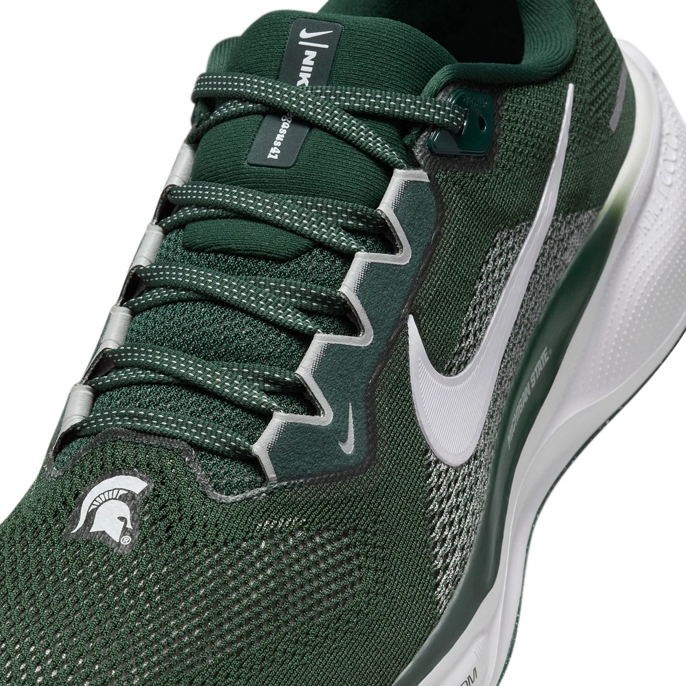 Chaussures de course unisexes Nike Michigan State Spartans Zoom Pegasus 41 vertes