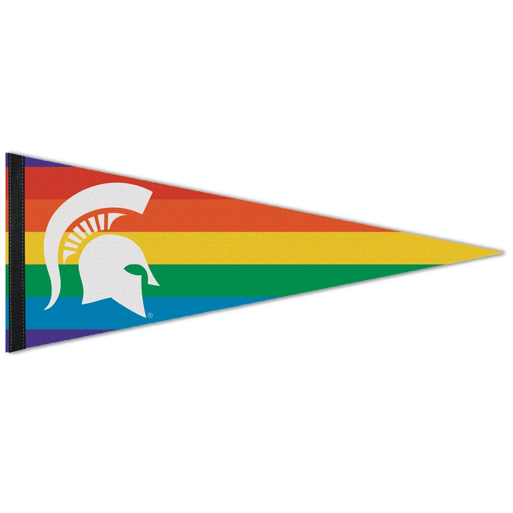 WinCraft Michigan State Spartans 12'' x 30'' Fanion Pride Premium