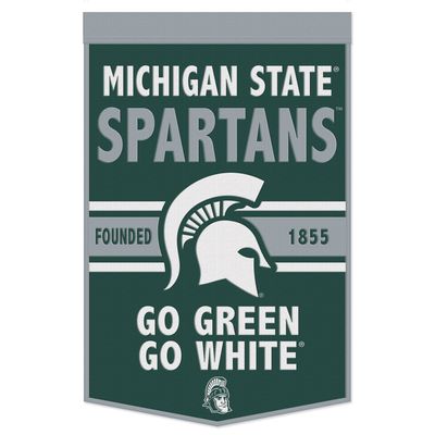 WinCraft Michigan State Spartans 24" x 38" Slogan Banner