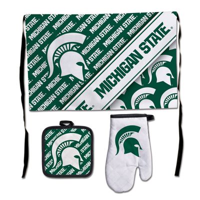 WinCraft Michigan State Spartans 3-Piece Barbecue Set