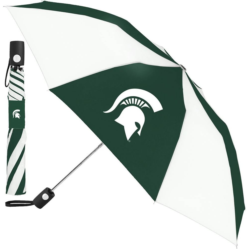 WinCraft Michigan State Spartans 42" Parapluie pliant avec logo principal