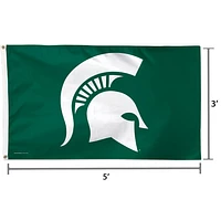 WinCraft Michigan State Spartans Deluxe 3' x 5' One-Sided Flag