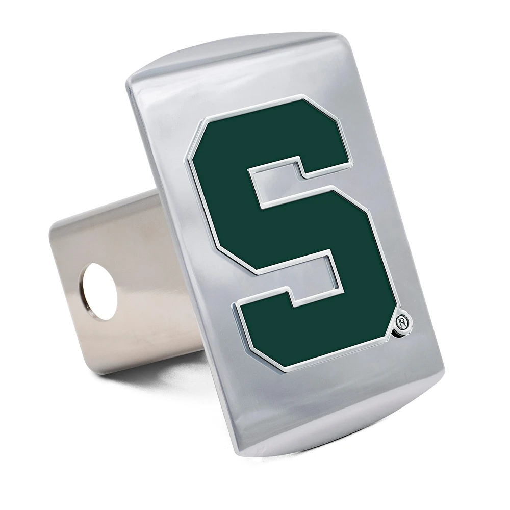 WinCraft Michigan State Spartans Premium Metal Hitch Cover