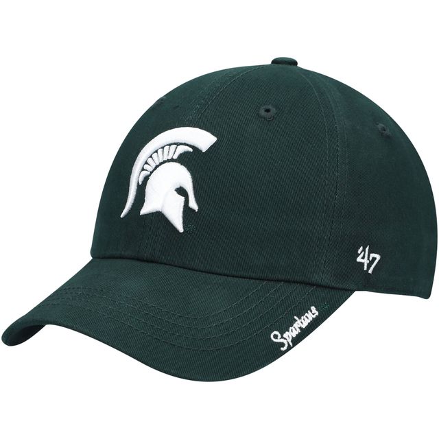 Casquette ajustable avec logo Miata Clean Up des Michigan State Spartans '47 pour femmes, verte