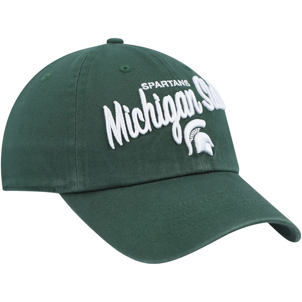 Women's '47 Green Michigan State Spartans Phoebe Clean Up Adjustable Hat