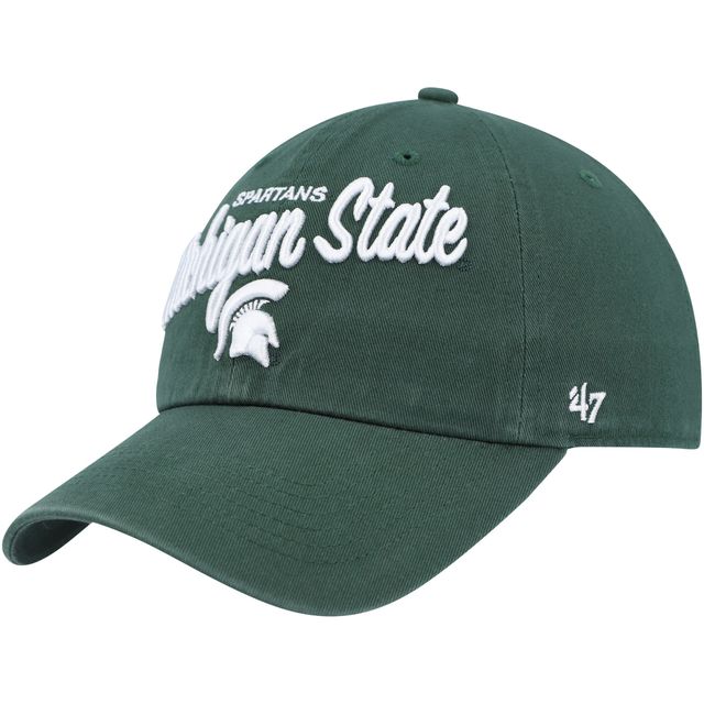 Casquette réglable Phoebe Clean Up des Spartans de l'État du Michigan '47 pour femme