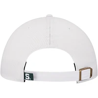 Casquette ajustable blanche Michigan State Spartans Pensacola Clean Up '47 pour femme