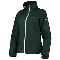 Women's Columbia Green Michigan State Spartans Switchback Full-Zip Hoodie Jacket