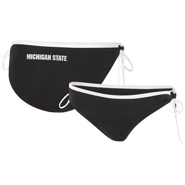 Bas de bikini pour femme G-III 4Her by Carl Banks noir Michigan State Spartans Perfect Match