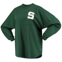 Women's Green Michigan State Spartans Loud n Proud Spirit Jersey T-Shirt