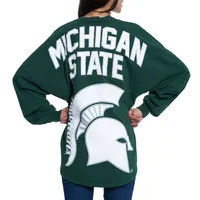 T-shirt vert Michigan State Spartans Loud n Proud Spirit pour femme