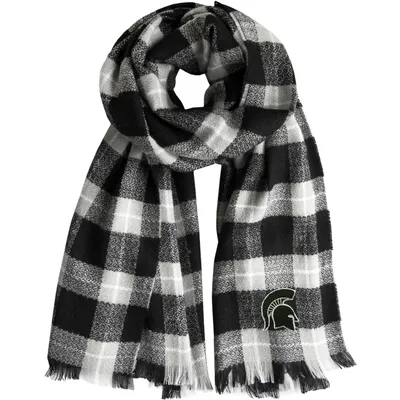 Michigan State Spartans Little Earth Women's Plaid Blanket Scarf