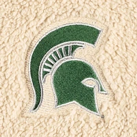 Haut à demi-zip Everest des Michigan State Spartans pour femmes naturel