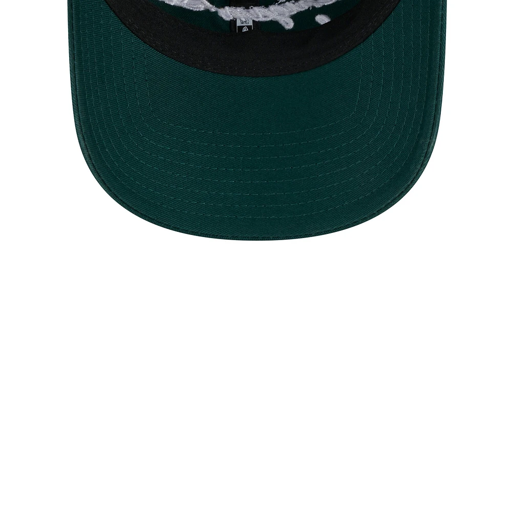 Casquette réglable New Era Michigan State Spartans Script 9TWENTY pour femme