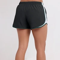 Women's Nike Black Michigan State Spartans Spring Break Tempo Performance Shorts