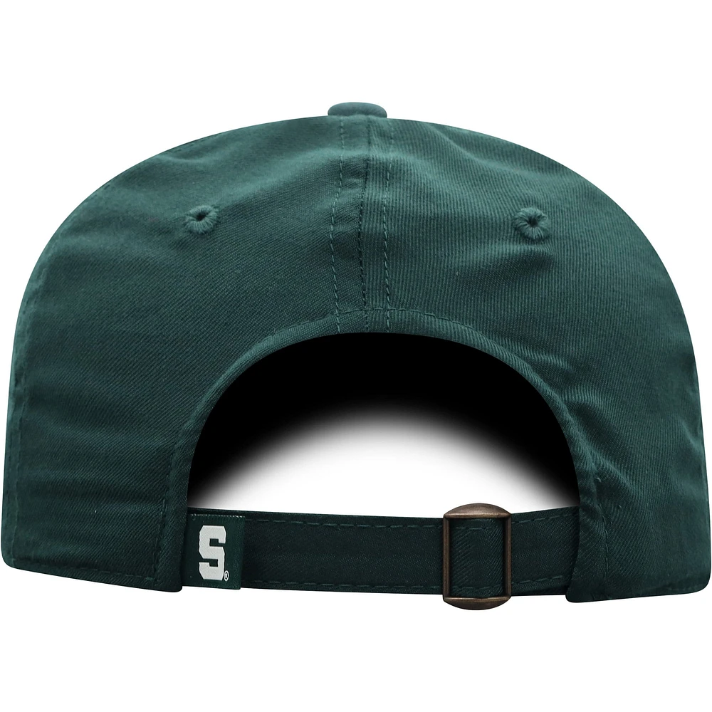 Women's Top of the World Green Michigan State Spartans Staple Adjustable Hat