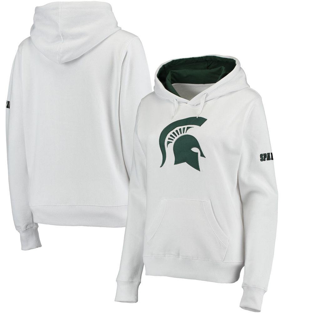 white michigan state hoodie