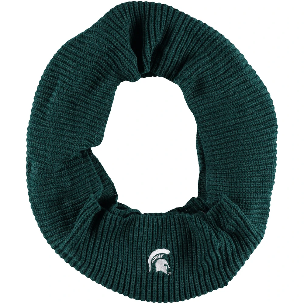 Écharpe en tricot Cowl Infinity des Spartans de l'État du Michigan ZooZatz pour femme