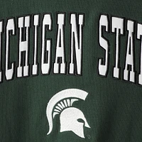 Youth Colosseum Green Michigan State Spartans 2-Hit Team Pullover Hoodie