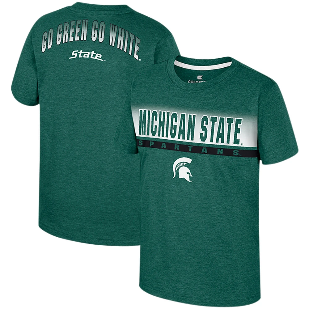 T-shirt Finn des Spartans de l'État du Michigan vert Colosseum pour jeunes