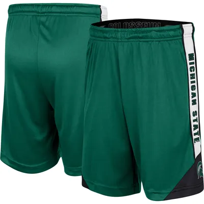 Michigan State Spartans Colosseum Youth Haller Shorts - Green