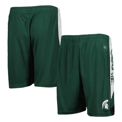 Michigan State Spartans Colosseum Youth Pool Side Shorts - Green