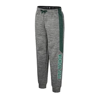 Pantalon polaire gris chiné Colosseum pour jeunes Michigan State Spartans