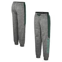 Youth Colosseum Heather Gray Michigan State Spartans Fleece Pants