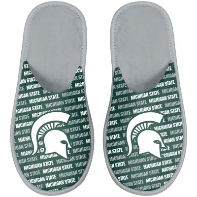 Michigan State Spartans FOCO Youth Team Scuff Slippers