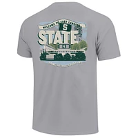 Youth  Gray Michigan State Spartans Local Campus Scene T-Shirt